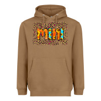 Toasted Coconut Leopard Sunflower Mimi Heavyweight Hoodie - RanaPortraitStore
