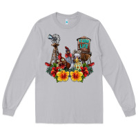 Moon Dust farm life chicken Long Sleeve Tee - SublimationCraftShop