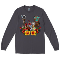 Smoke farm life chicken Long Sleeve Tee - SublimationCraftShop