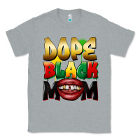 Heather Grey Dope black mom Classic Tee - FaDigitalArtStudio