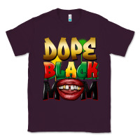 Plum Dope black mom Classic Tee - FaDigitalArtStudio