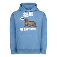 Pigment Pebble Blue Seal nice Of Approval Urban Hoodie - Bettercallsaul
