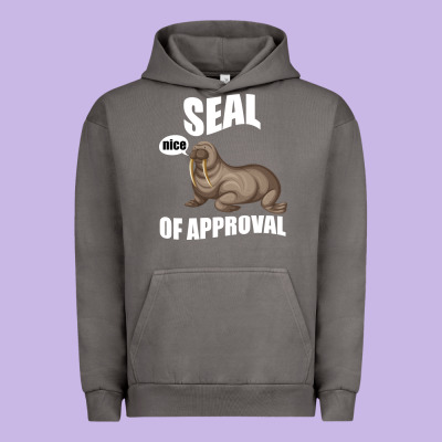 Seal Nice Of Approval Urban Hoodie Designed By Bettercallsaul