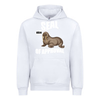 White Seal nice Of Approval Urban Hoodie - Bettercallsaul