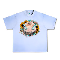 Grape Ice Sunflower Leopard Hedgehog Urban Heavy Tee - Jasminsmagicworld