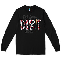 Black rub somedirt on it baseball Long Sleeve Tee - CowhideDigitalArt