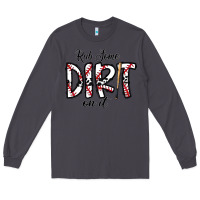 Smoke rub somedirt on it baseball Long Sleeve Tee - CowhideDigitalArt