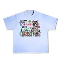Grape Ice just a girl who loves christmas Urban Heavy Tee - CowhideDigitalArt