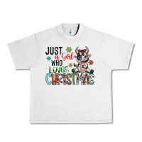 Lunar Rock just a girl who loves christmas Urban Heavy Tee - CowhideDigitalArt