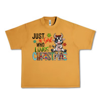 Peanut Butter just a girl who loves christmas Urban Heavy Tee - CowhideDigitalArt