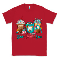 Red Best Dentist Ever Dentist Coffee Cups Classic Tee - FaDigitalArtStudio