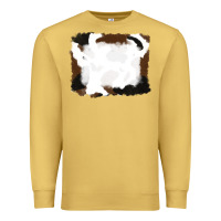 Antique Gold cowhide frames background Premium Sweatshirt - RanaPortraitStore