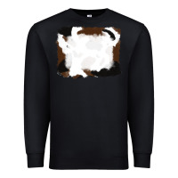 Black cowhide frames background Premium Sweatshirt - RanaPortraitStore