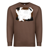 Chestnut cowhide frames background Premium Sweatshirt - RanaPortraitStore