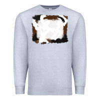Heather Grey cowhide frames background Premium Sweatshirt - RanaPortraitStore