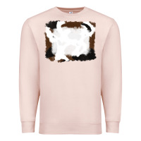 Pale Pink cowhide frames background Premium Sweatshirt - RanaPortraitStore