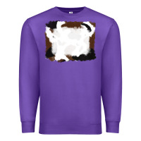 Purple cowhide frames background Premium Sweatshirt - RanaPortraitStore