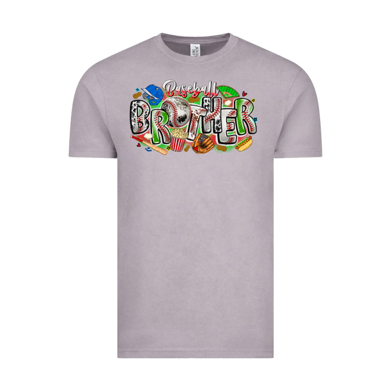 Baseball Brother Vintage Tee by CowhideDigitalArt | Teevron