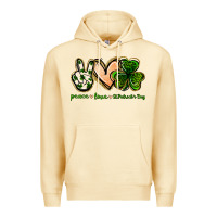 Pina Colada peace love st.patrick's day Premium Hoodie - Jasminsmagicworld