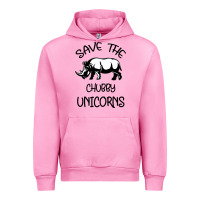 Fuchsia Pink save the chubby unıcorns Urban Hoodie - Bettercallsaul