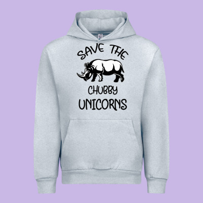 Save The Chubby Unıcorns Urban Hoodie Designed By Bettercallsaul