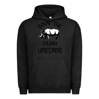 Pigment Black save the chubby unıcorns Urban Hoodie - Bettercallsaul