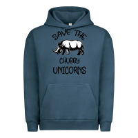Pigment Midnight Navy save the chubby unıcorns Urban Hoodie - Bettercallsaul