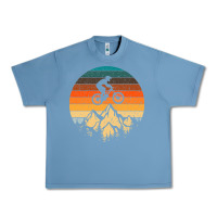 Pebble Blue mountainbike downhill retro vintage gift   mountain bike Urban Heavy Tee - DesigneFamous