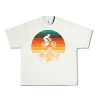 Pistachio mountainbike downhill retro vintage gift   mountain bike Urban Heavy Tee - DesigneFamous