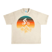Sandshell mountainbike downhill retro vintage gift   mountain bike Urban Heavy Tee - DesigneFamous
