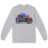 Moon Dust america Long Sleeve Tee - SublimationCraftShop