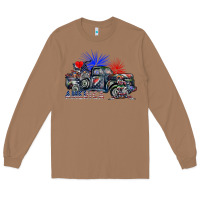 Toasted Coconut america Long Sleeve Tee - SublimationCraftShop