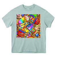 Arona lgbtq pride coffee cups with leopard seamless pattern bbs Heavy Core Tee - BundleAndBundleShop