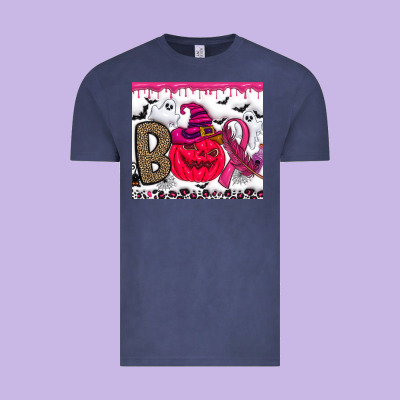 Boo October Vintage Tee Designed By Cowhidedigitalart