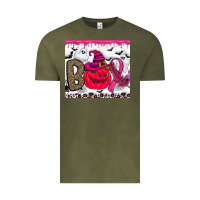 Vintage Olive Boo october Vintage Tee - CowhideDigitalArt
