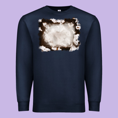 Cowhide Frames Background Premium Sweatshirt Designed By Ranaportraitstore