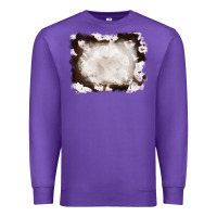 Purple cowhide frames background Premium Sweatshirt - RanaPortraitStore