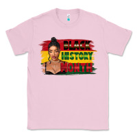 Bubblegum Pink black history month black girl Classic Tee - FaDigitalArtStudio