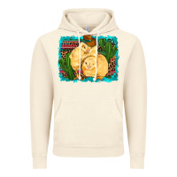 Vintage Artic western cowboy chicks cactus coop animals  leopard serape turquoise Vintage Hoodie - Artiststas