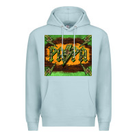 Blue Mist papa  lightning camouflage Premium Hoodie - BarkalooDesign