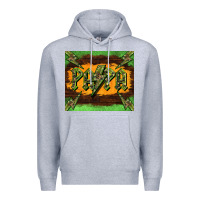 Heather Grey papa  lightning camouflage Premium Hoodie - BarkalooDesign