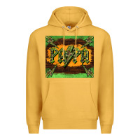 Mustard papa  lightning camouflage Premium Hoodie - BarkalooDesign