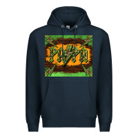 Navy papa  lightning camouflage Premium Hoodie - BarkalooDesign