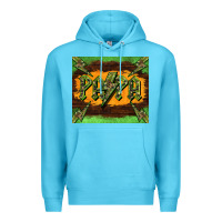 Ocean Blue papa  lightning camouflage Premium Hoodie - BarkalooDesign