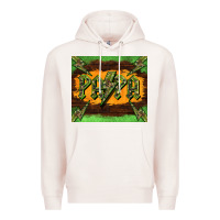 Pale Pink papa  lightning camouflage Premium Hoodie - BarkalooDesign