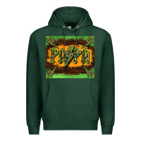 Sports Green papa  lightning camouflage Premium Hoodie - BarkalooDesign