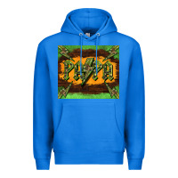 True Royal papa  lightning camouflage Premium Hoodie - BarkalooDesign