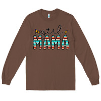 Chestnut girl mama Long Sleeve Tee - CowhideDigitalArt