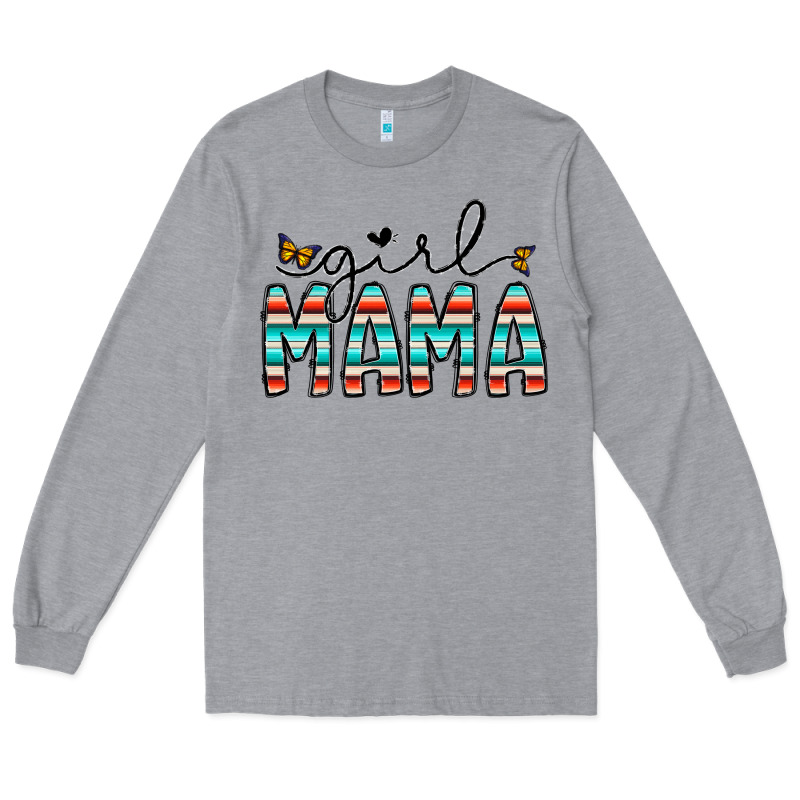 Girl Mama Long Sleeve Tee by CowhideDigitalArt | Teevron