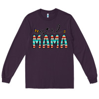 Plum girl mama Long Sleeve Tee - CowhideDigitalArt